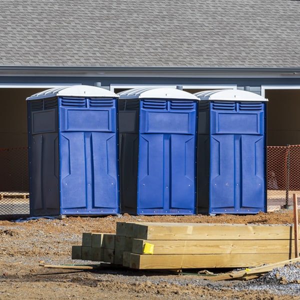 do you offer hand sanitizer dispensers inside the porta potties in Bedford Illinois